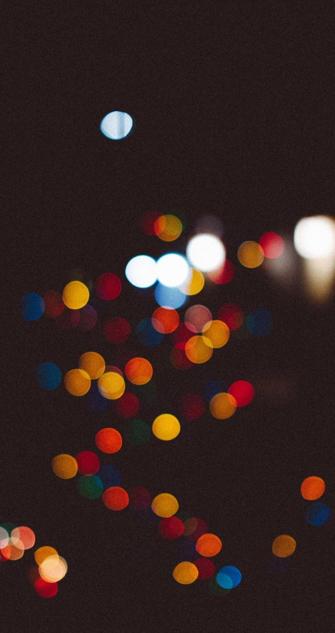 优美迷人的夜晚散景