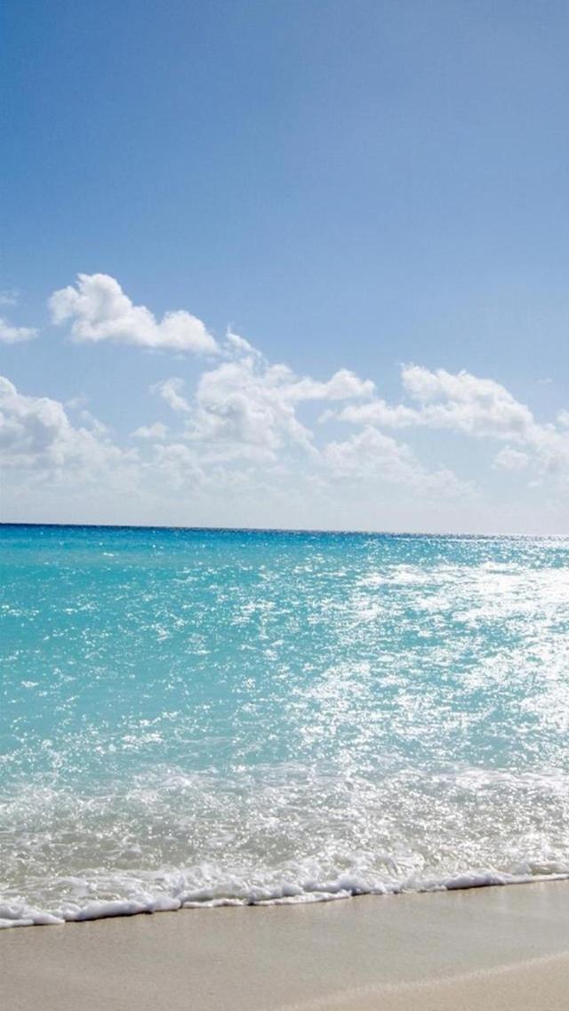 风景 海水 大海 海浪 沙滩 蓝色写真下载