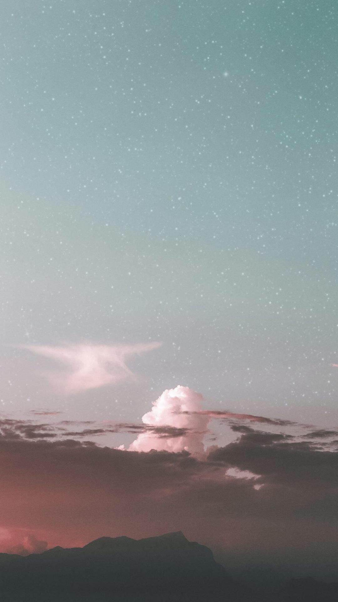 超好看的梦幻星空摄影