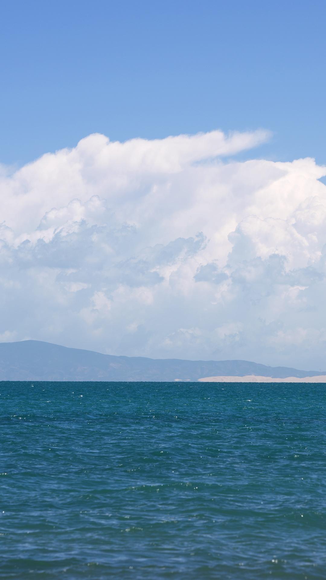 青海湖唯美清新风景摄影