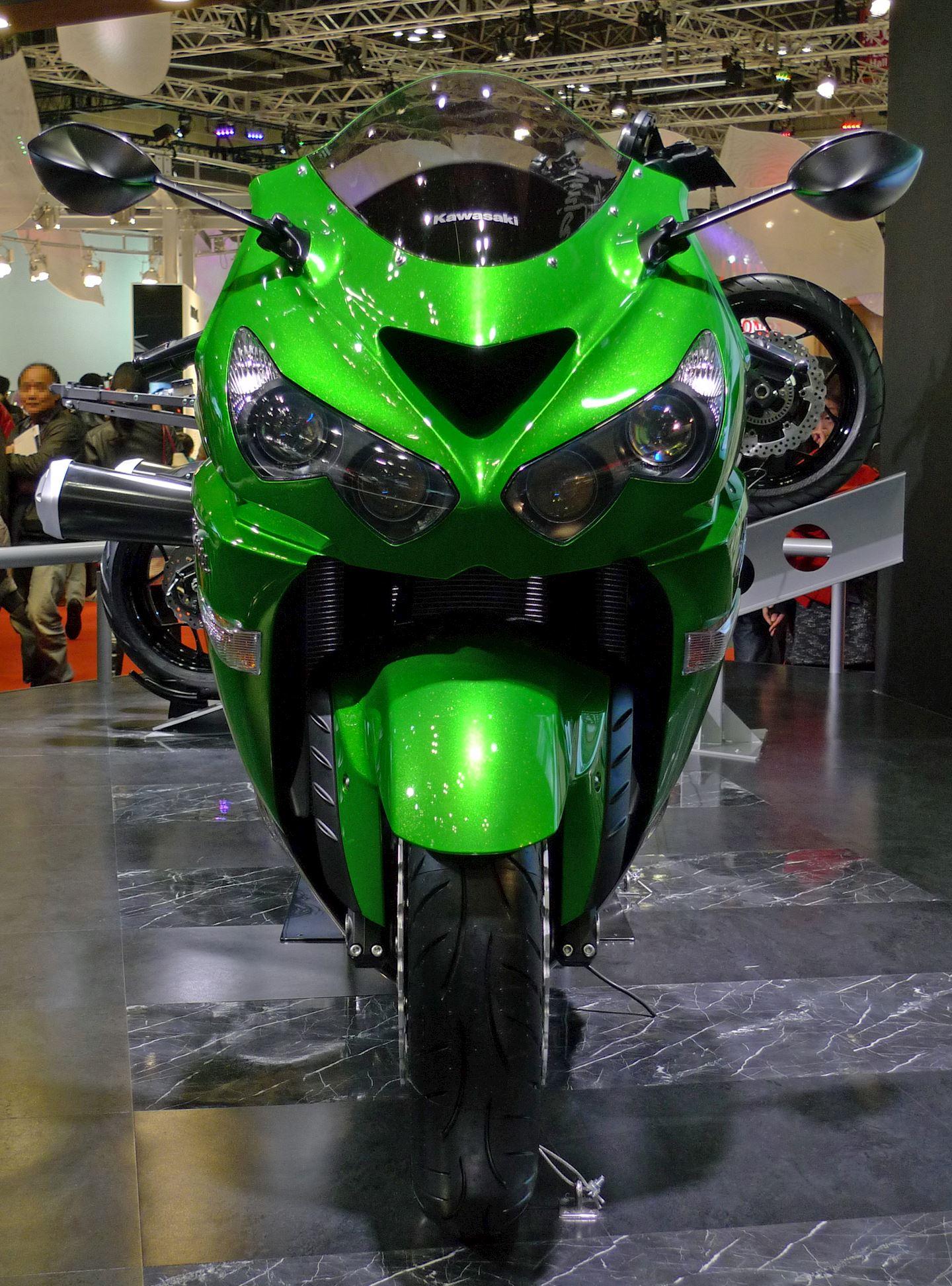 川崎Kawasaki_Ninja_ZX-14R绿色版六眼魔神