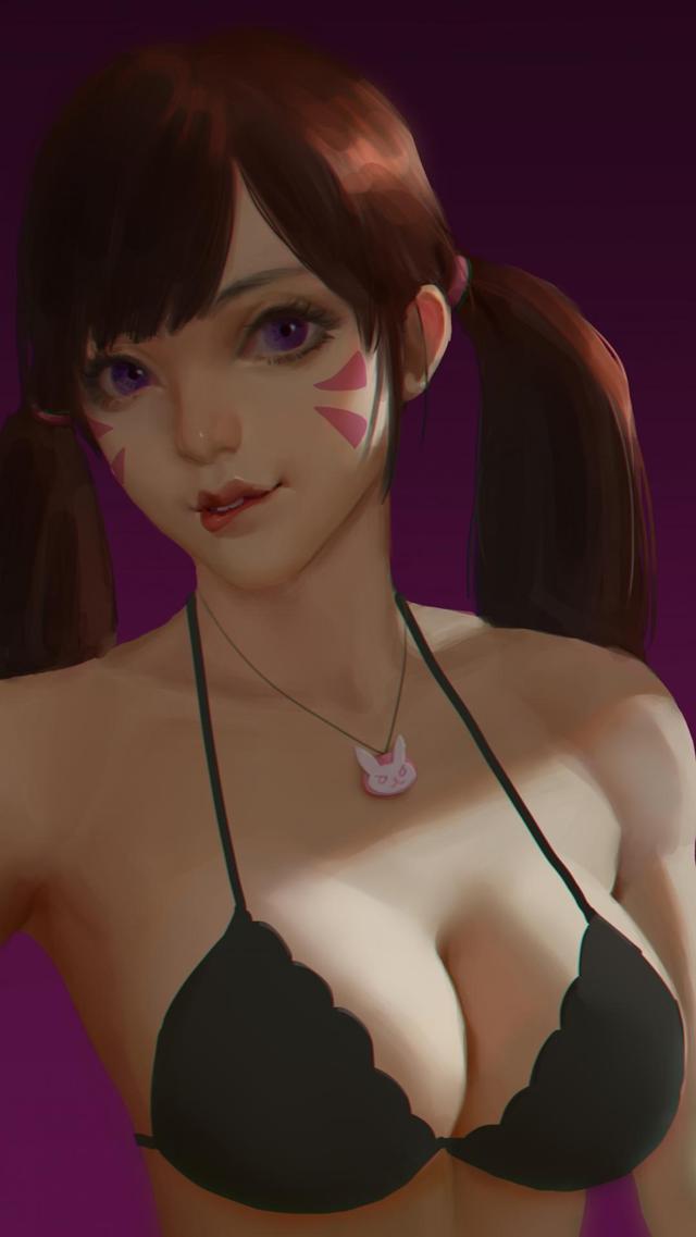 Dva 美女角色扮演 手机壁纸竖屏