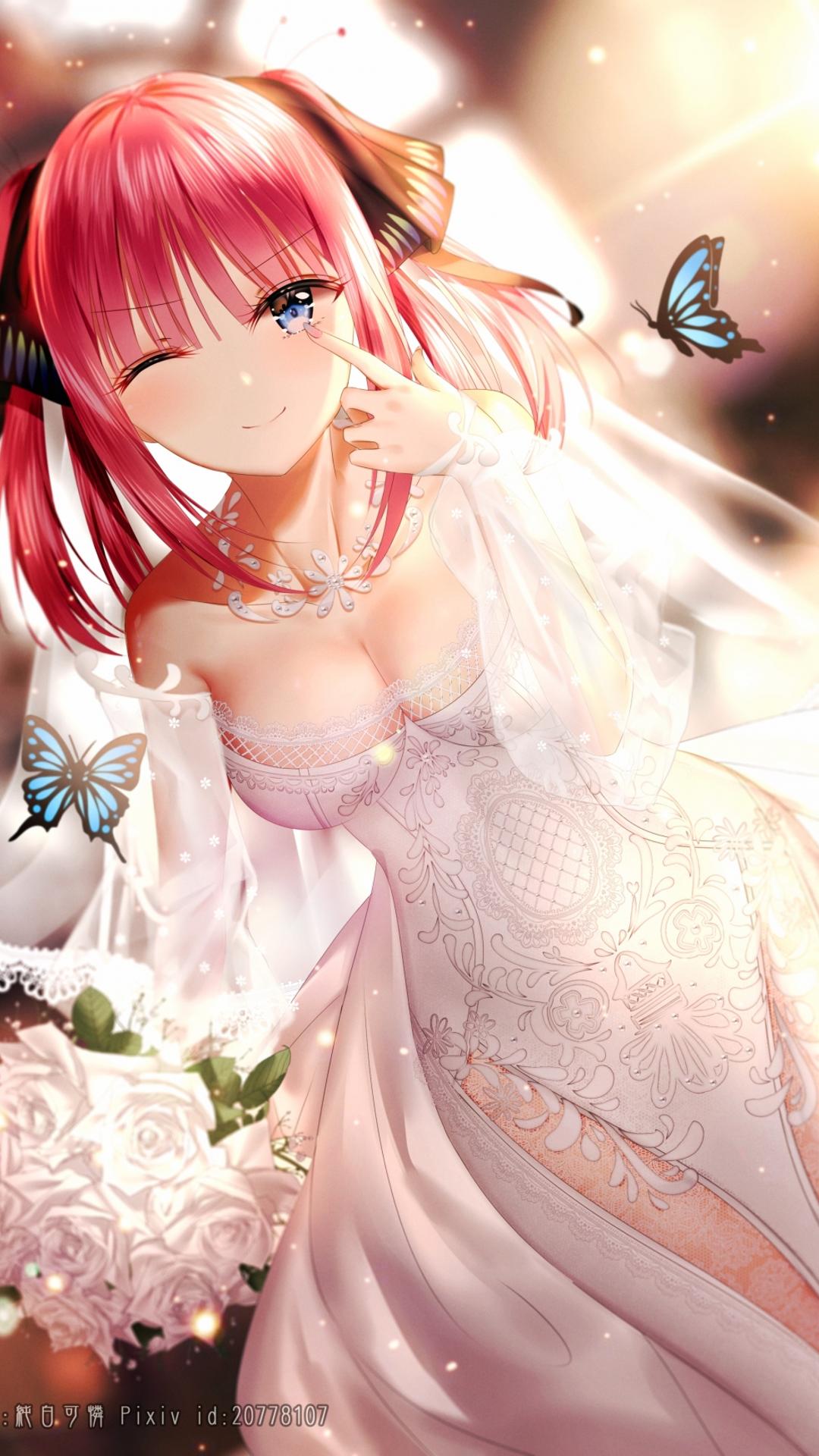 五等分的花嫁新娘手机壁纸竖屏动漫