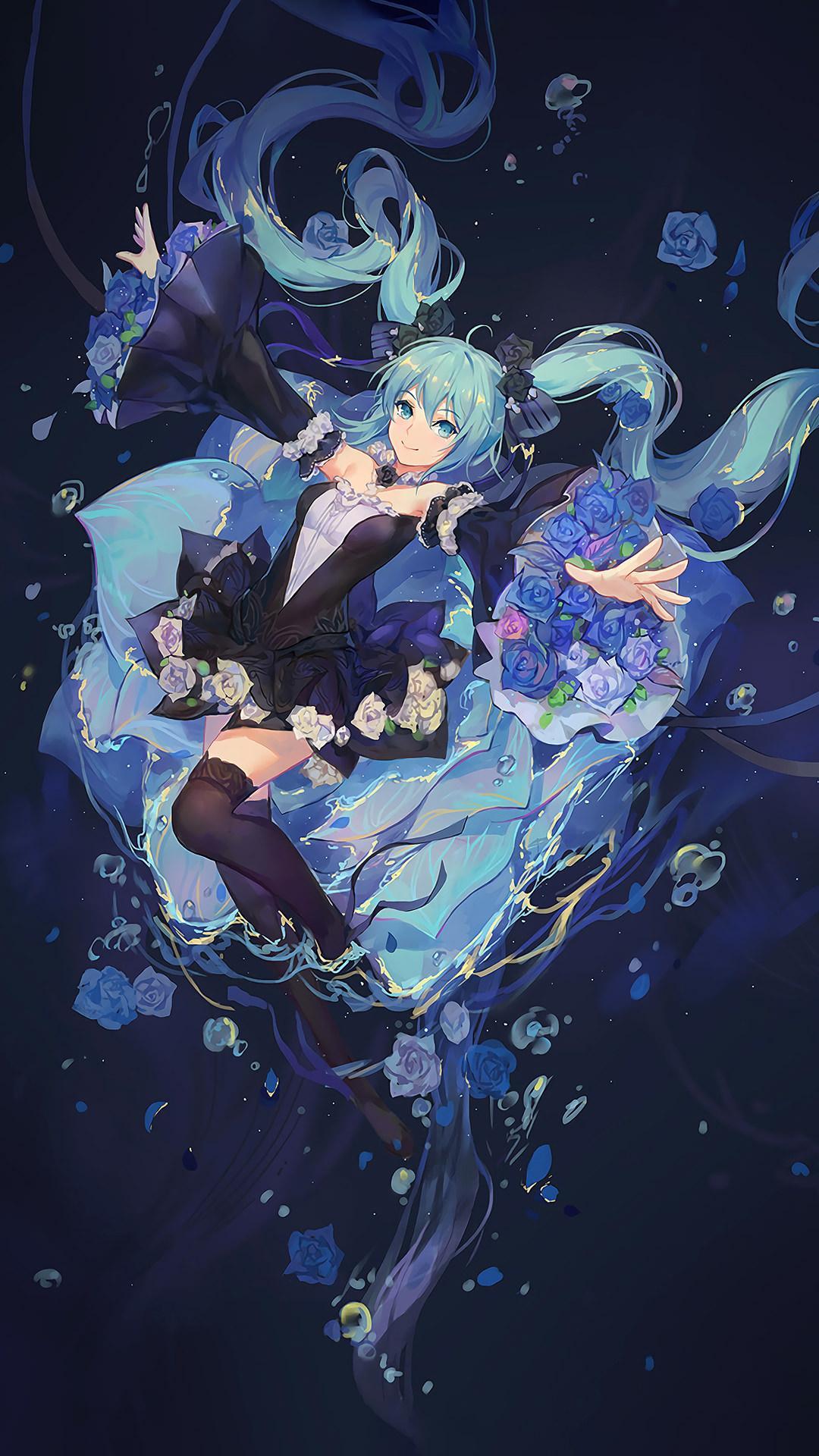 初音未来少女1080x1920手机壁纸