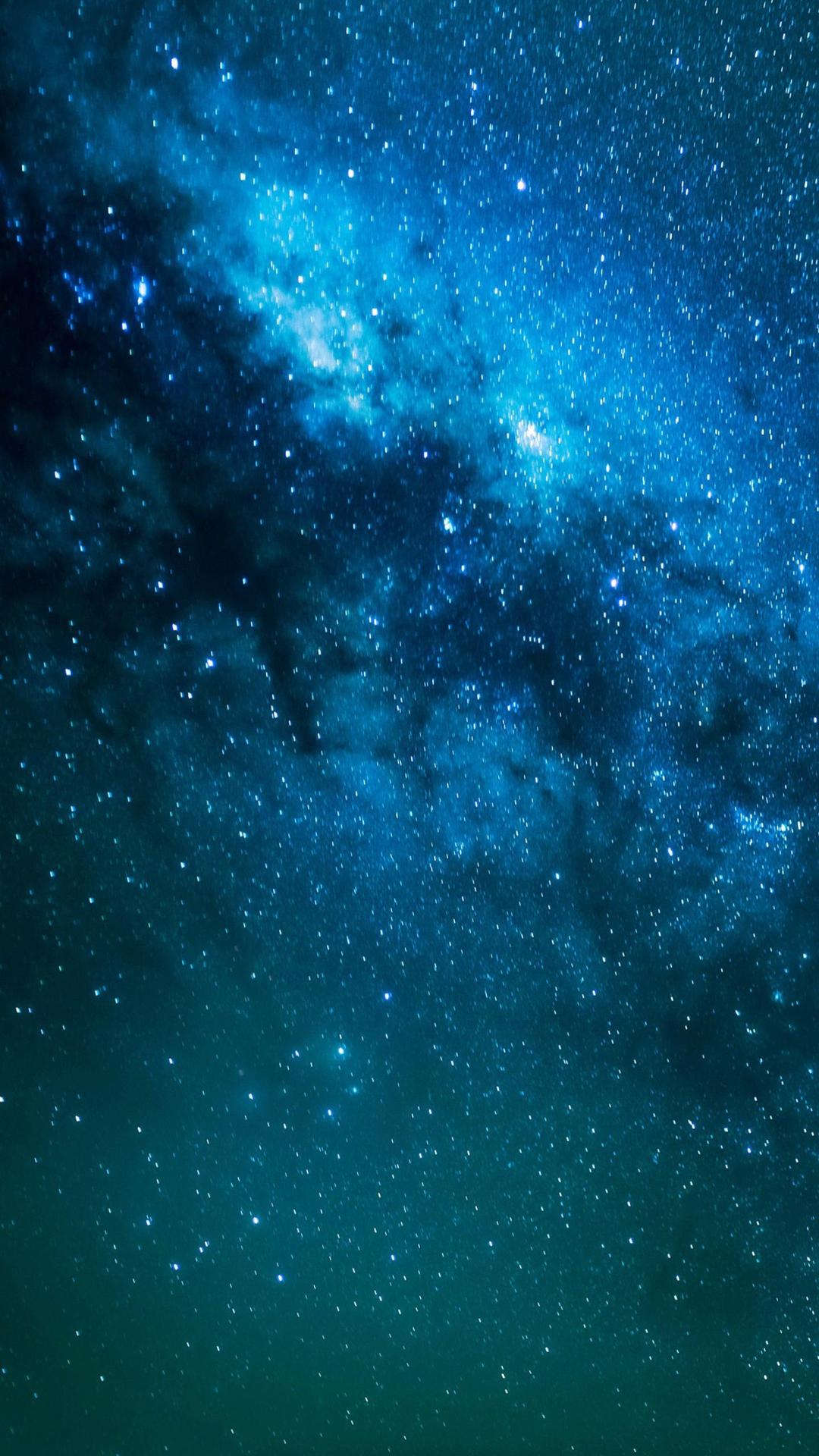 璀璨的银河星空背景图