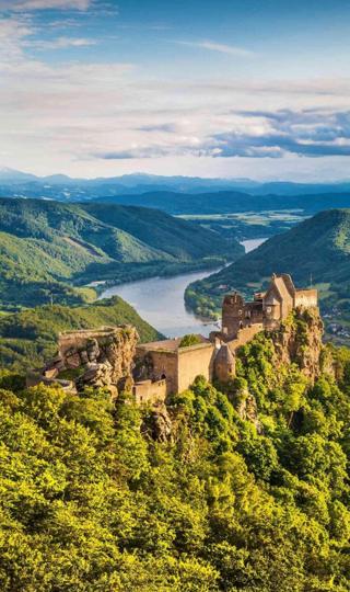 奥地利——阿格斯泰恩城堡手机壁纸图片