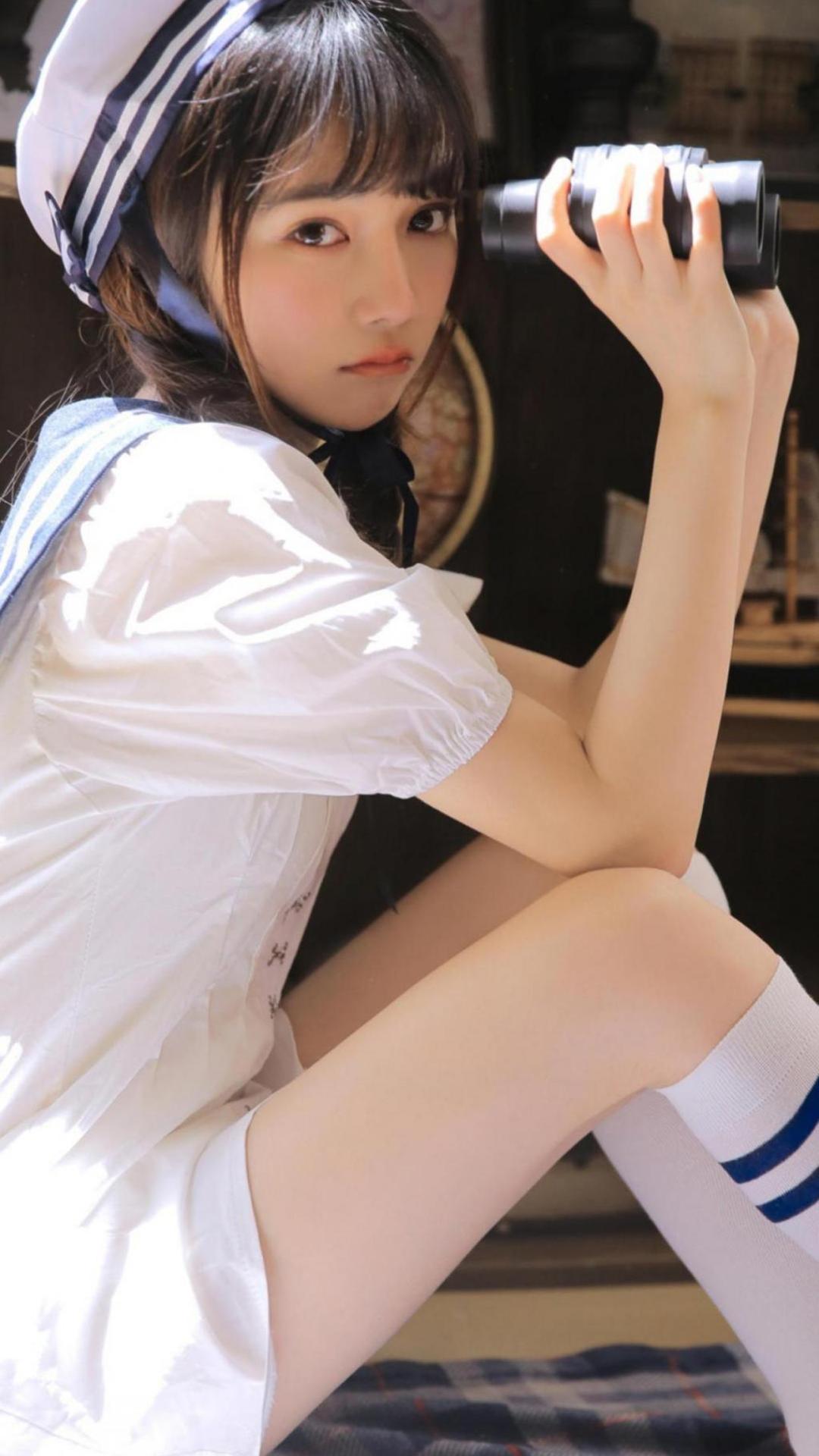 超可爱水手服萝莉写真壁纸图片