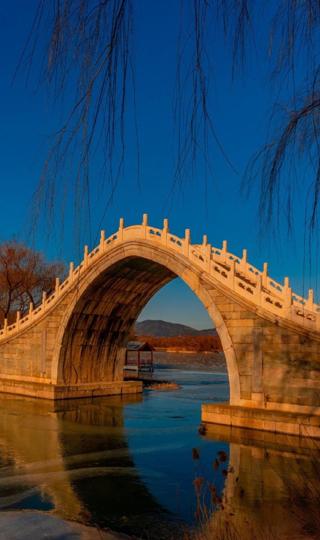 玉带桥唯美迷人景色图片