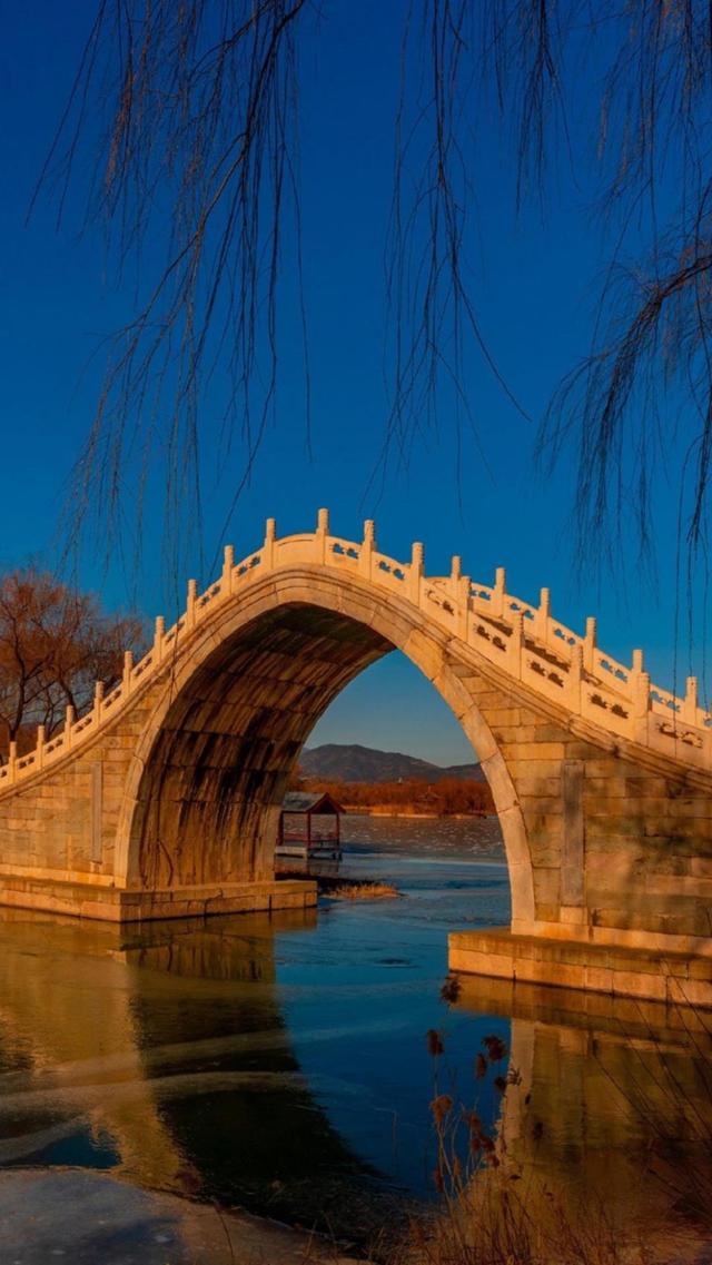 玉带桥唯美迷人景色图片