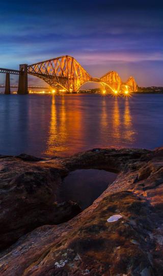 苏格兰历史悠久桥梁风景线图片