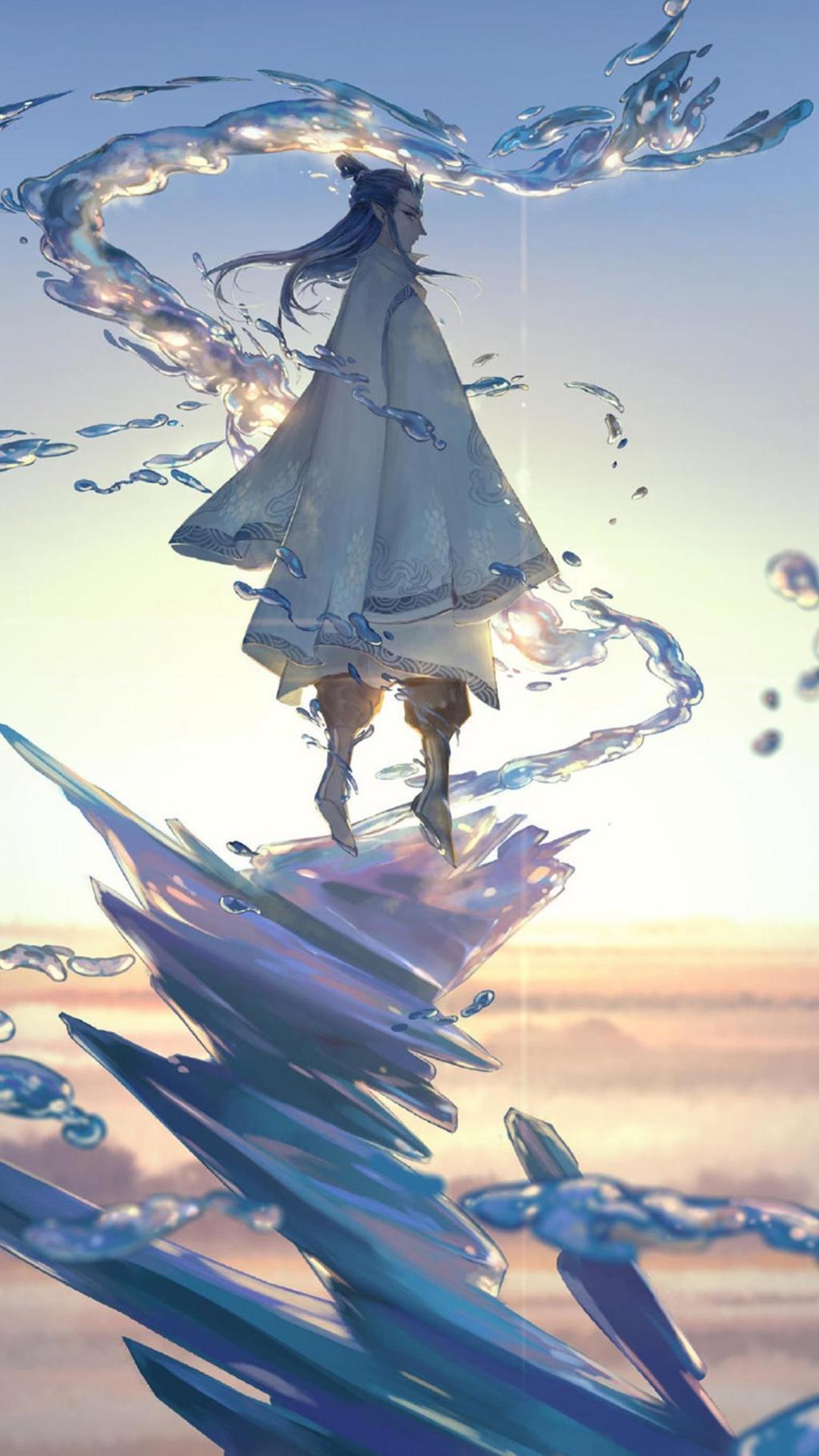 敖丙帅气手绘插画图片壁纸