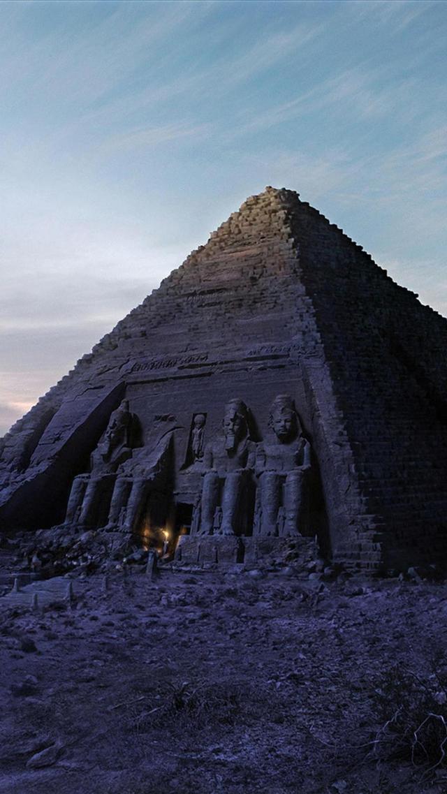 埃及金字塔手机壁纸图片