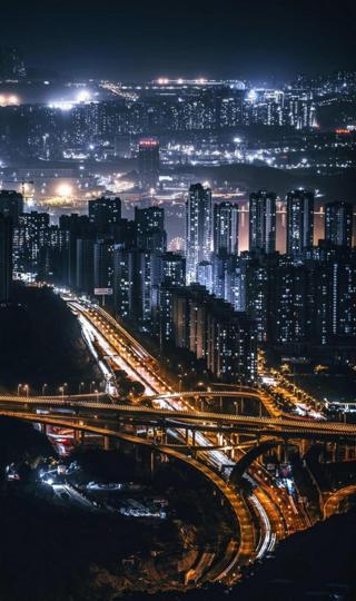 最新重庆繁华夜景壁纸图片