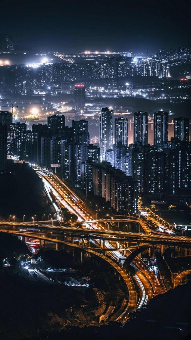 最新重庆繁华夜景壁纸图片