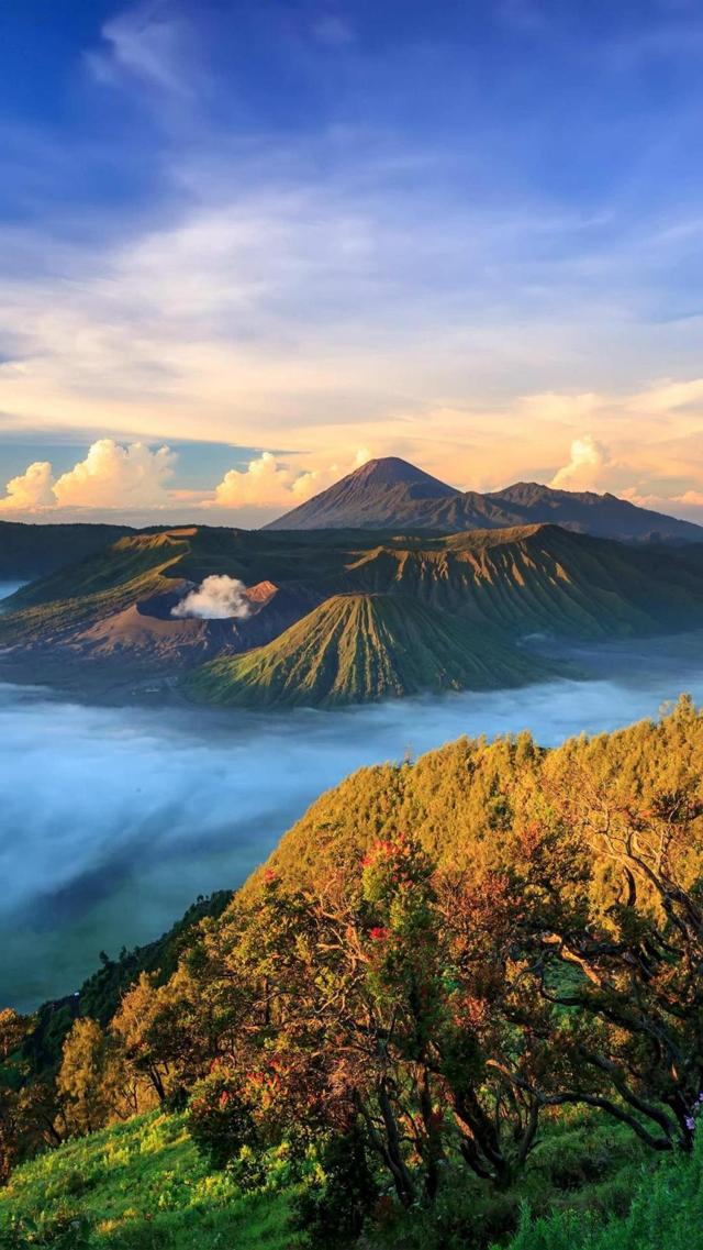 好看的印尼——婆罗摩火山高清壁纸