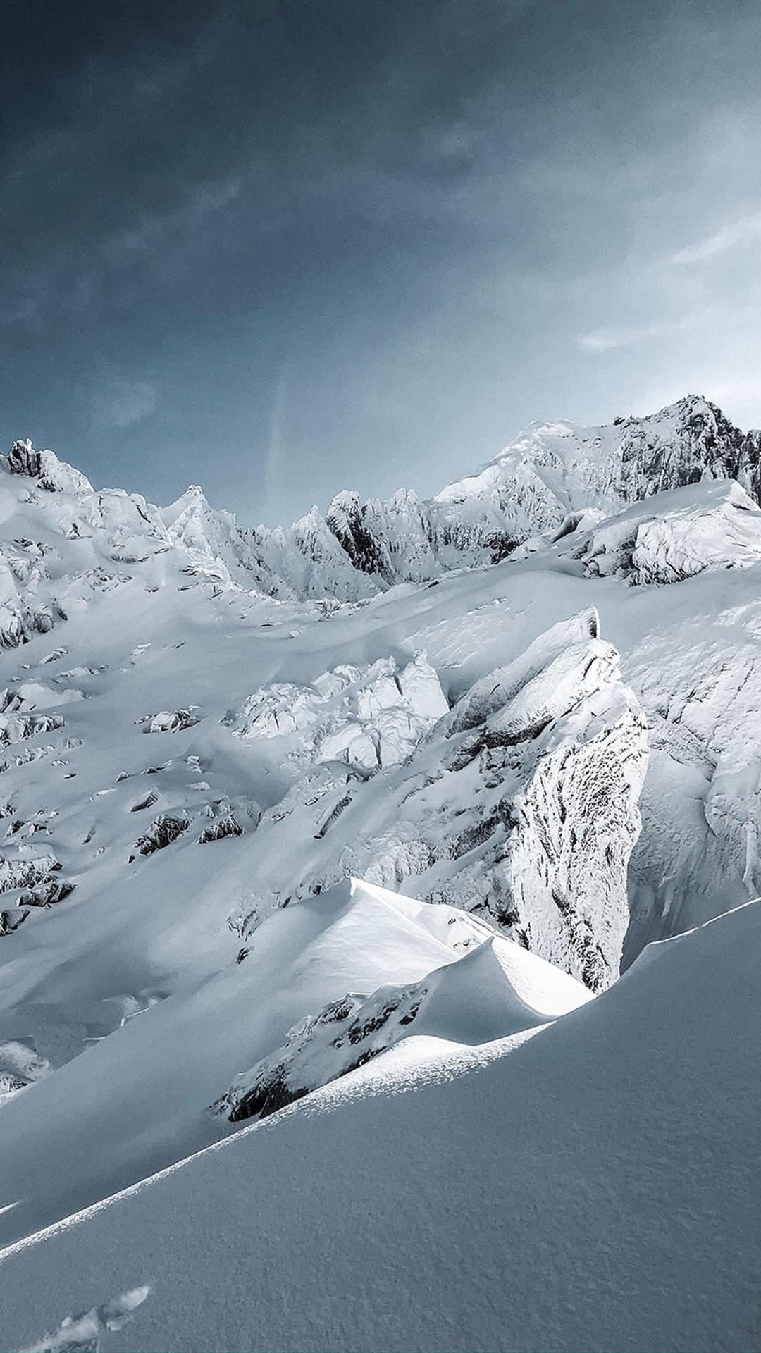 雪山风景手机壁纸背景图