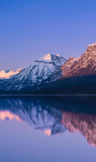 最新冰川国家公园麦克唐纳湖风景图片壁纸
