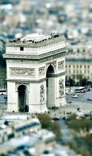 巴黎凯旋门高清壁纸