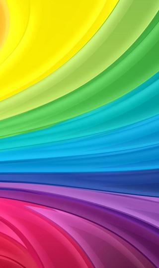 最新炫酷七彩虹壁纸图片