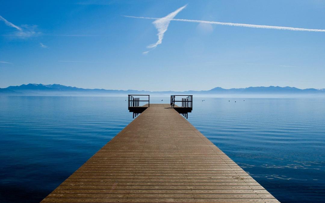 美丽的美国太浩湖高清风景桌面壁纸