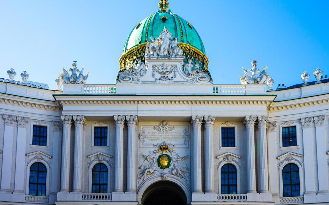 奥地利霍夫堡皇宫建筑壁纸