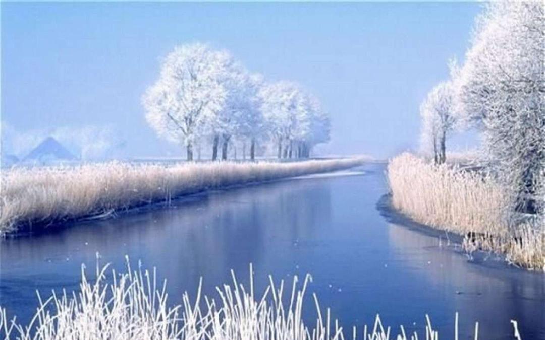美丽的冬天风景图片