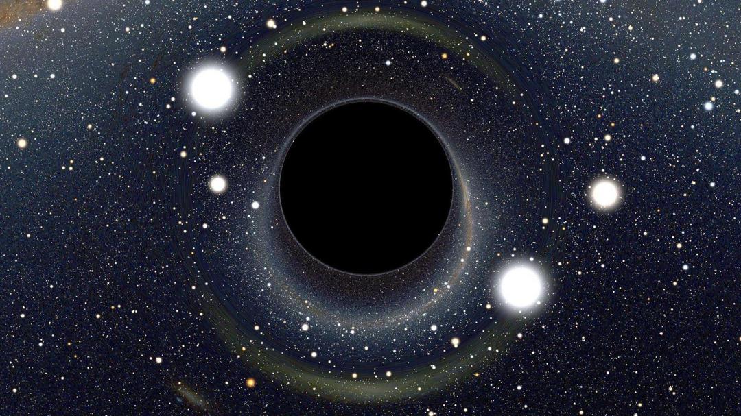 神秘的宇宙黑洞图片桌面壁纸