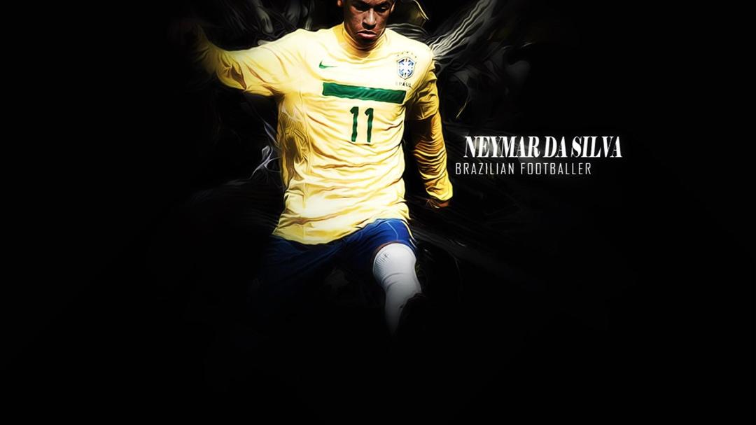 足球明星内马尔·达席尔瓦高清壁纸图片