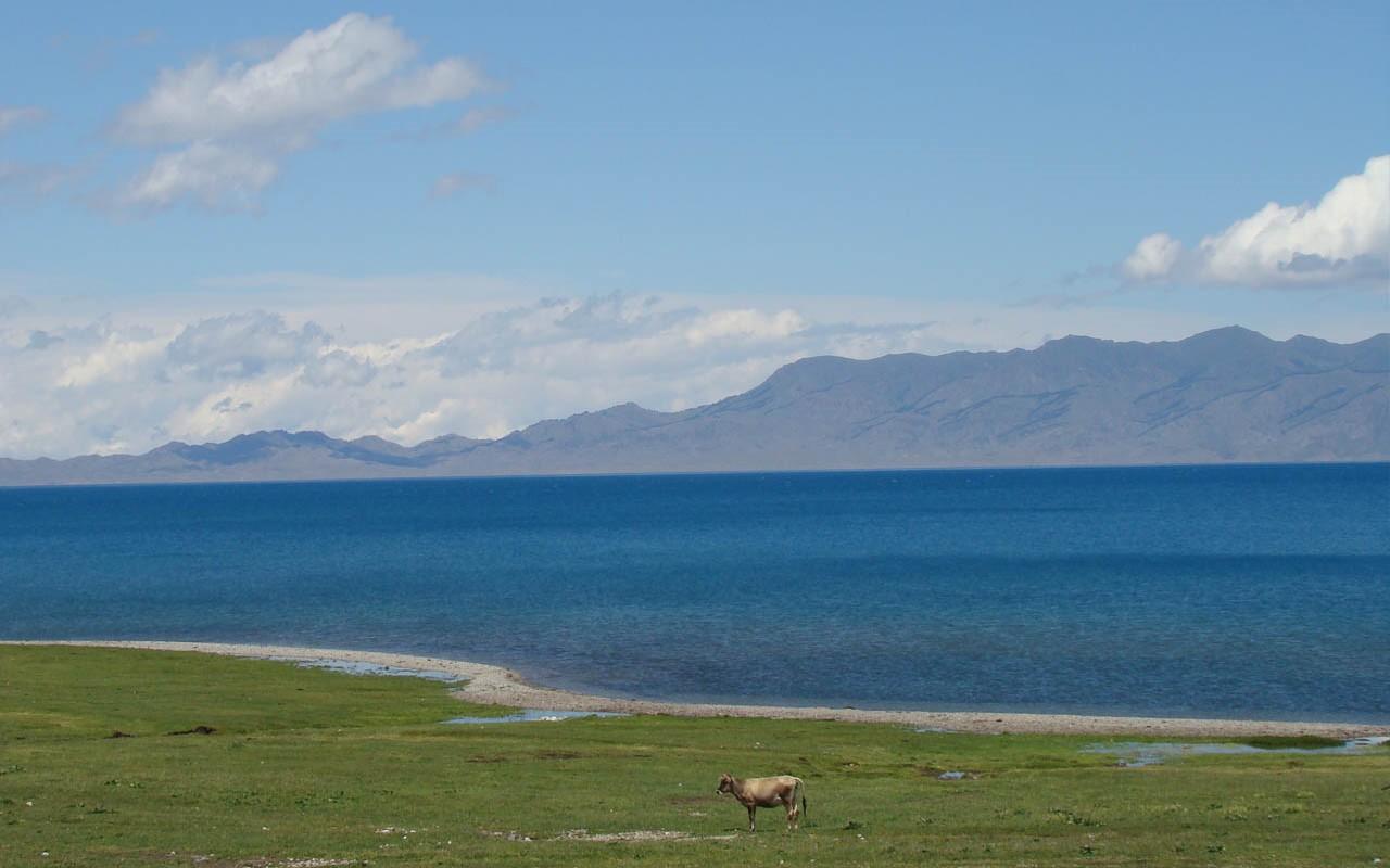 新疆赛里木湖风景壁纸桌面1