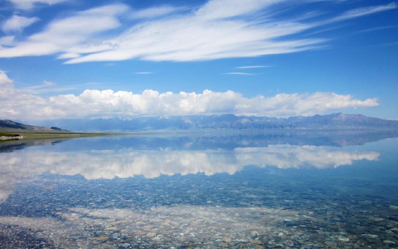 新疆赛里木湖风景壁纸桌面11