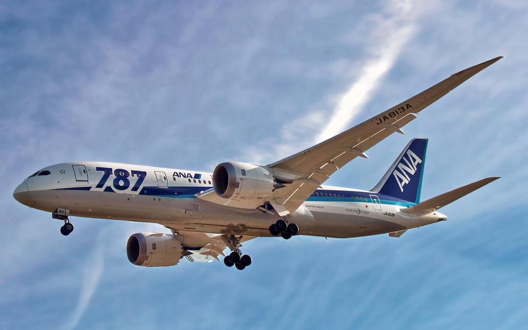 高清波音787客机飞机壁纸