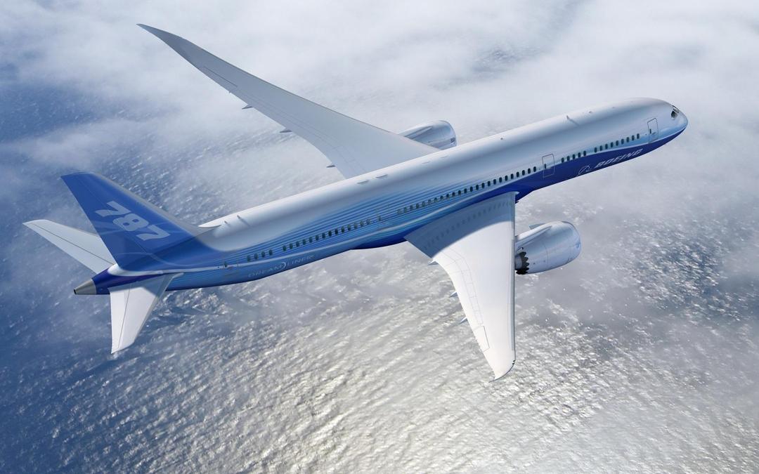 高清波音787客机飞机壁纸