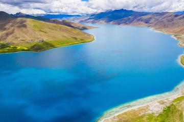 西藏圣湖山水风景图片电脑桌面壁纸