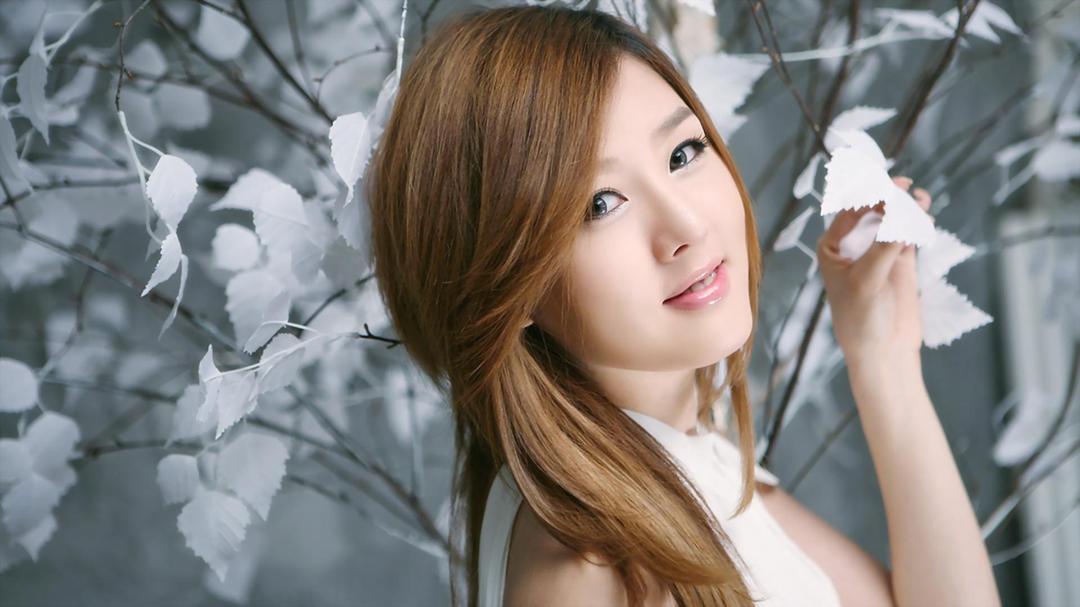 韩国美女明星黄美姬高清壁纸