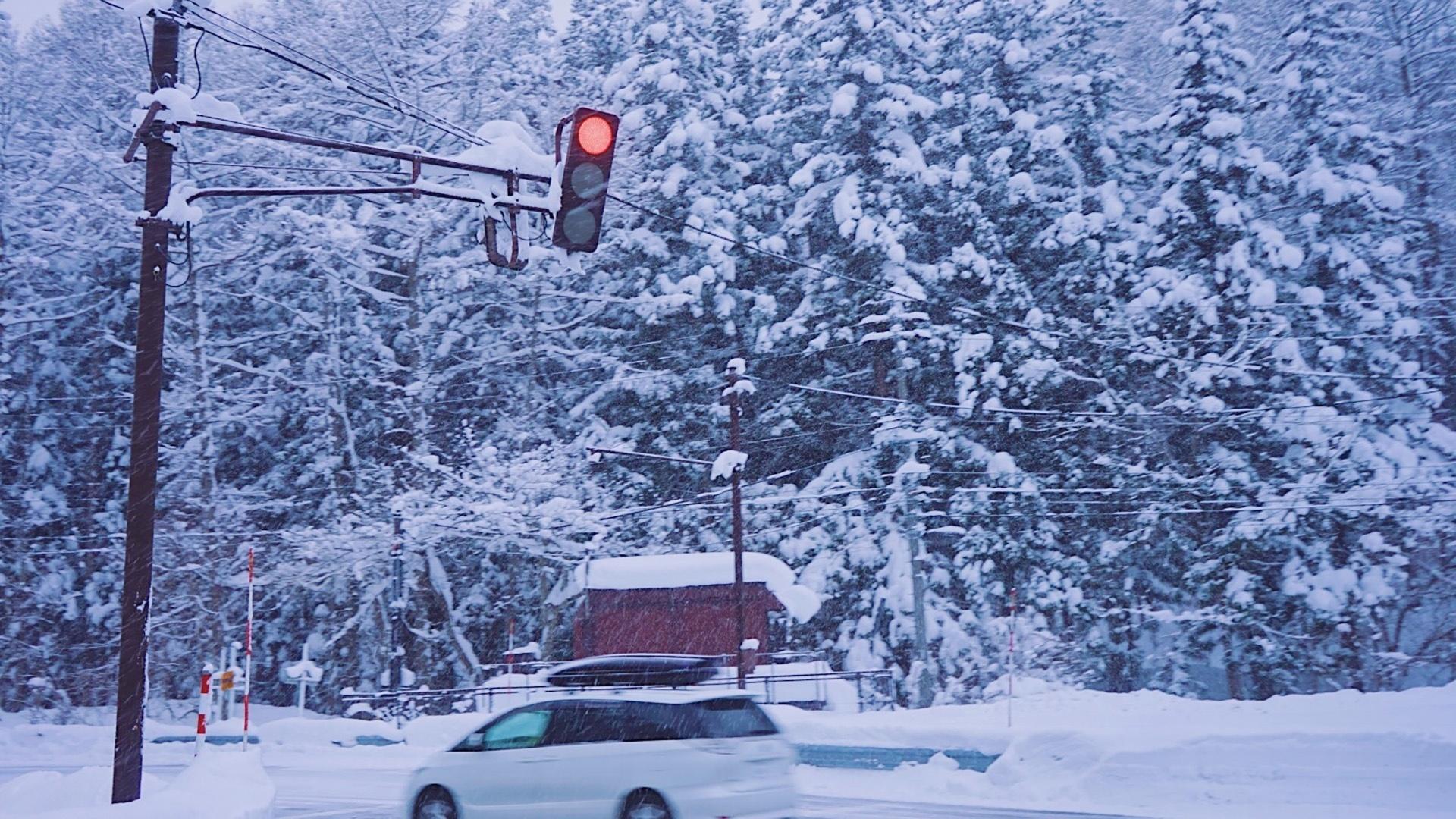 抖音最潮壁纸日系治愈唯美雪景图片3