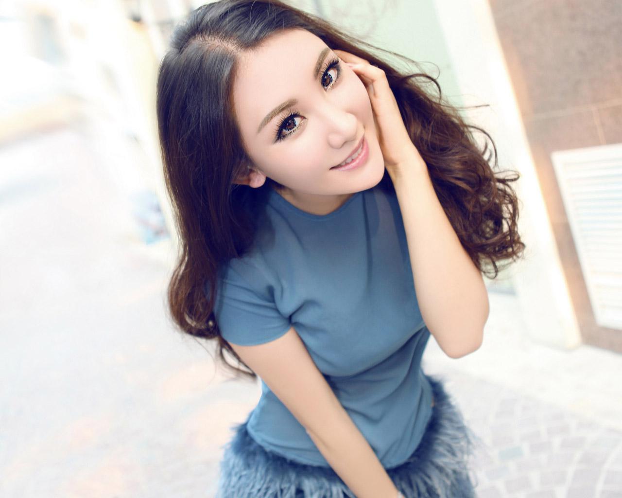 黎悦汐 moko美女模特 1280 1024高清壁纸10