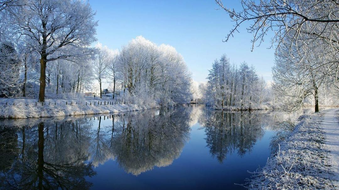 冬天雪景图片