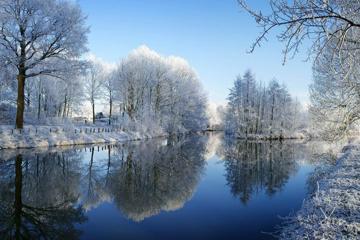 冬天雪景图片