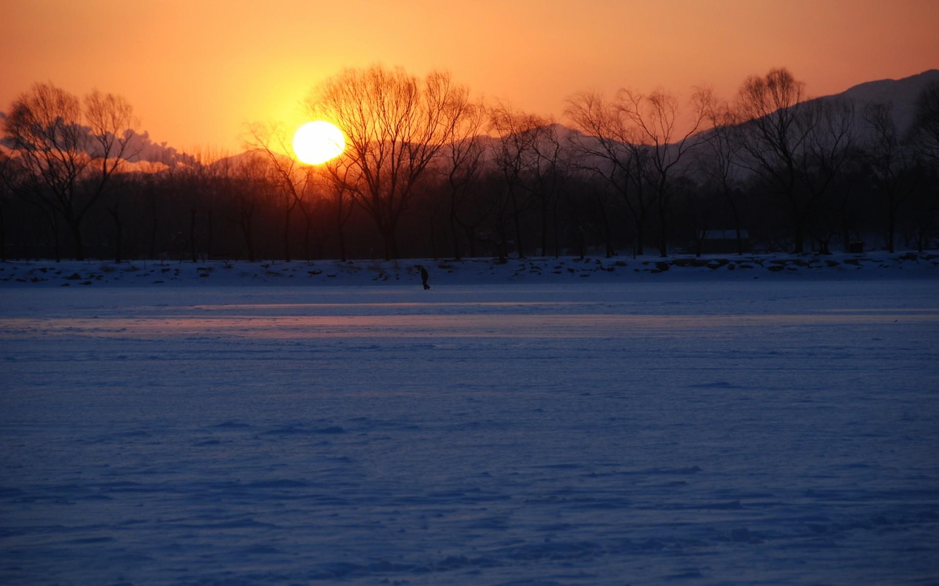 北京颐和园雪景风景壁纸高清大图12