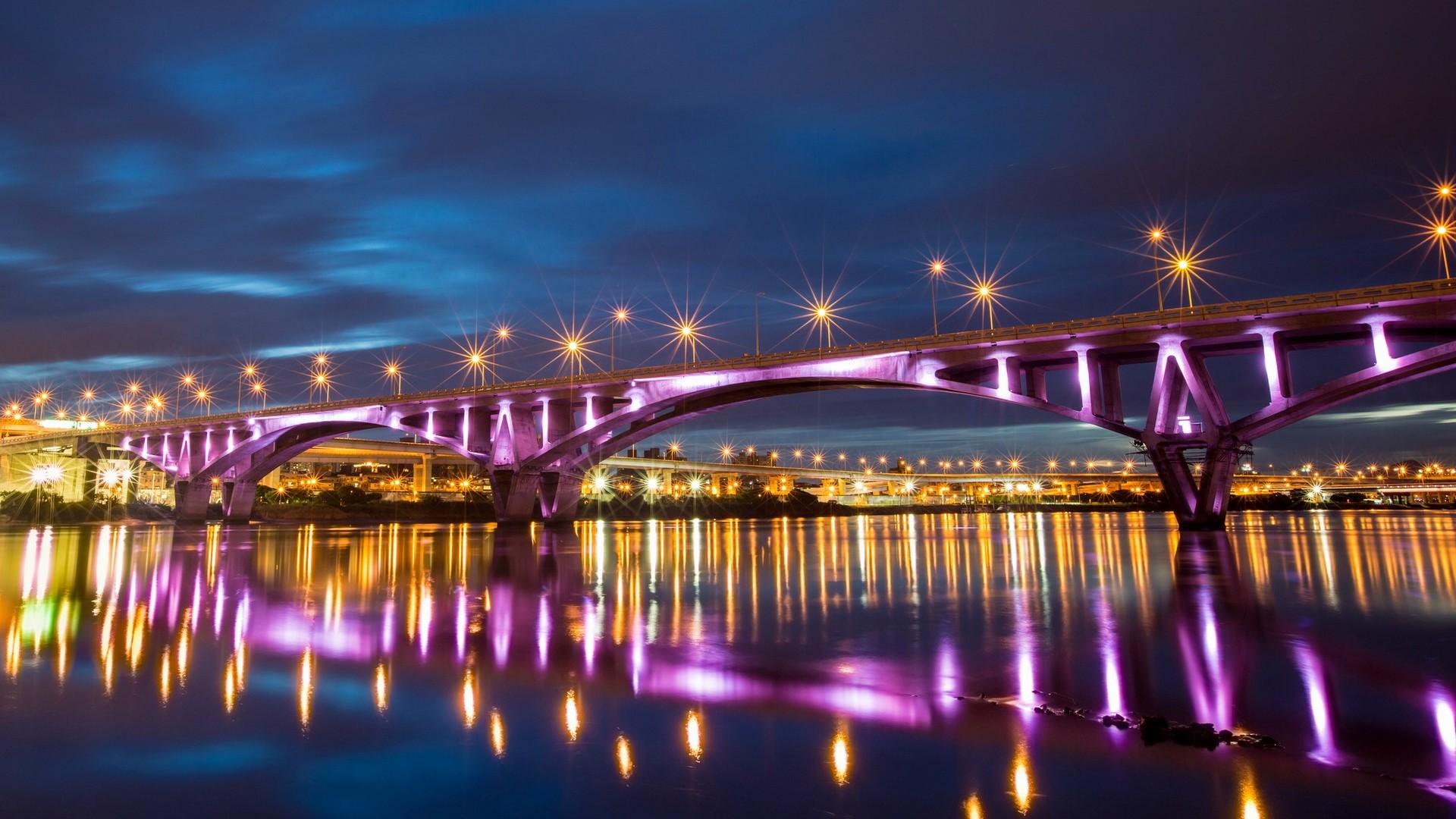 高清台湾城市夜景唯美壁纸大图12