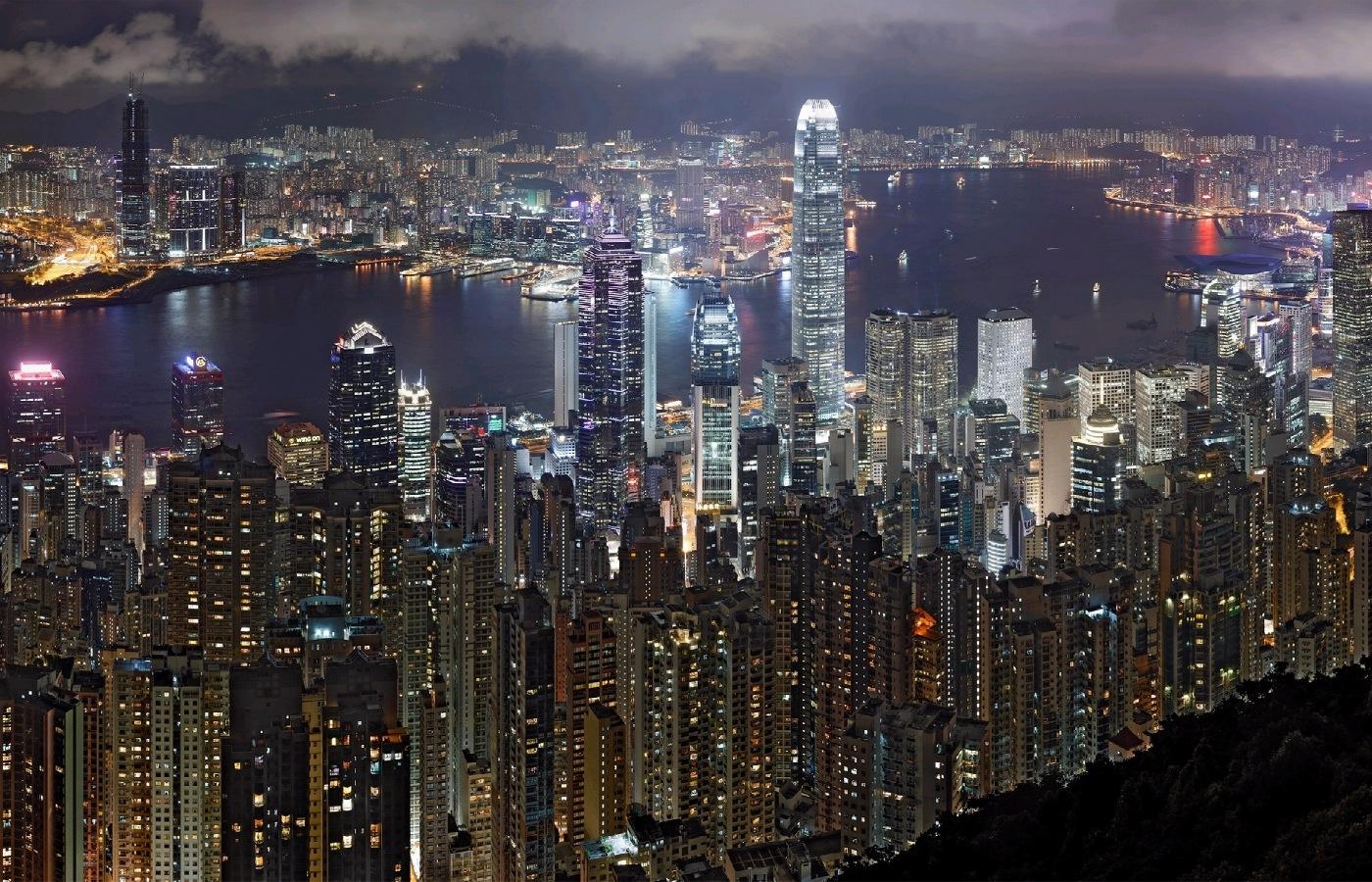 香港夜景高清桌面壁纸7