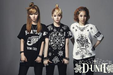 韩国女子组合D-UNIT(全宇蓝、郑有真、郭秀真)宽屏壁纸