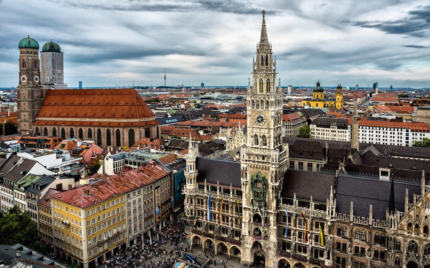 德国首都慕尼黑建筑风景壁纸5