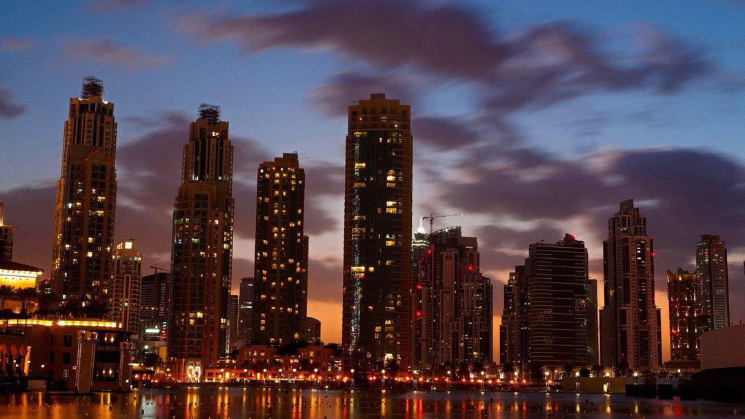 迪拜城市建筑风光高清壁纸下载