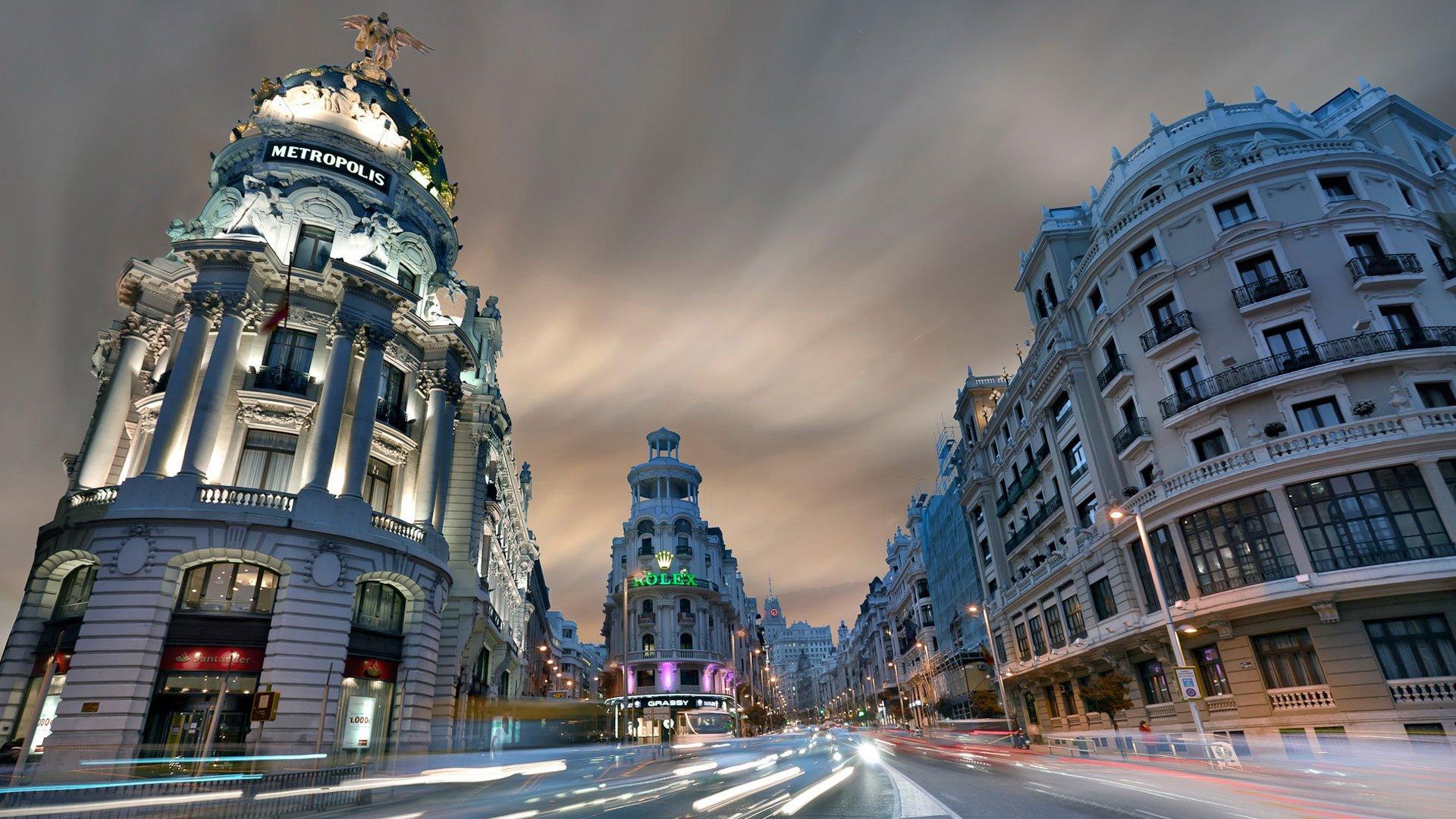 西班牙马德里风景高清建筑壁纸8