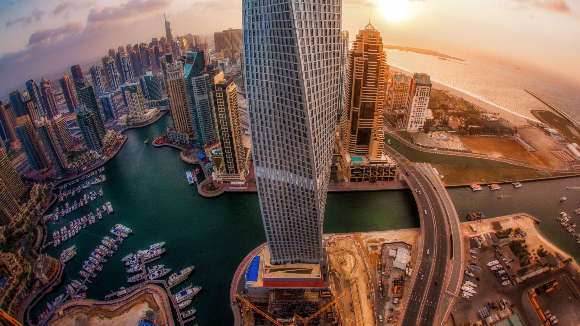 迪拜城市建筑风光高清壁纸下载7