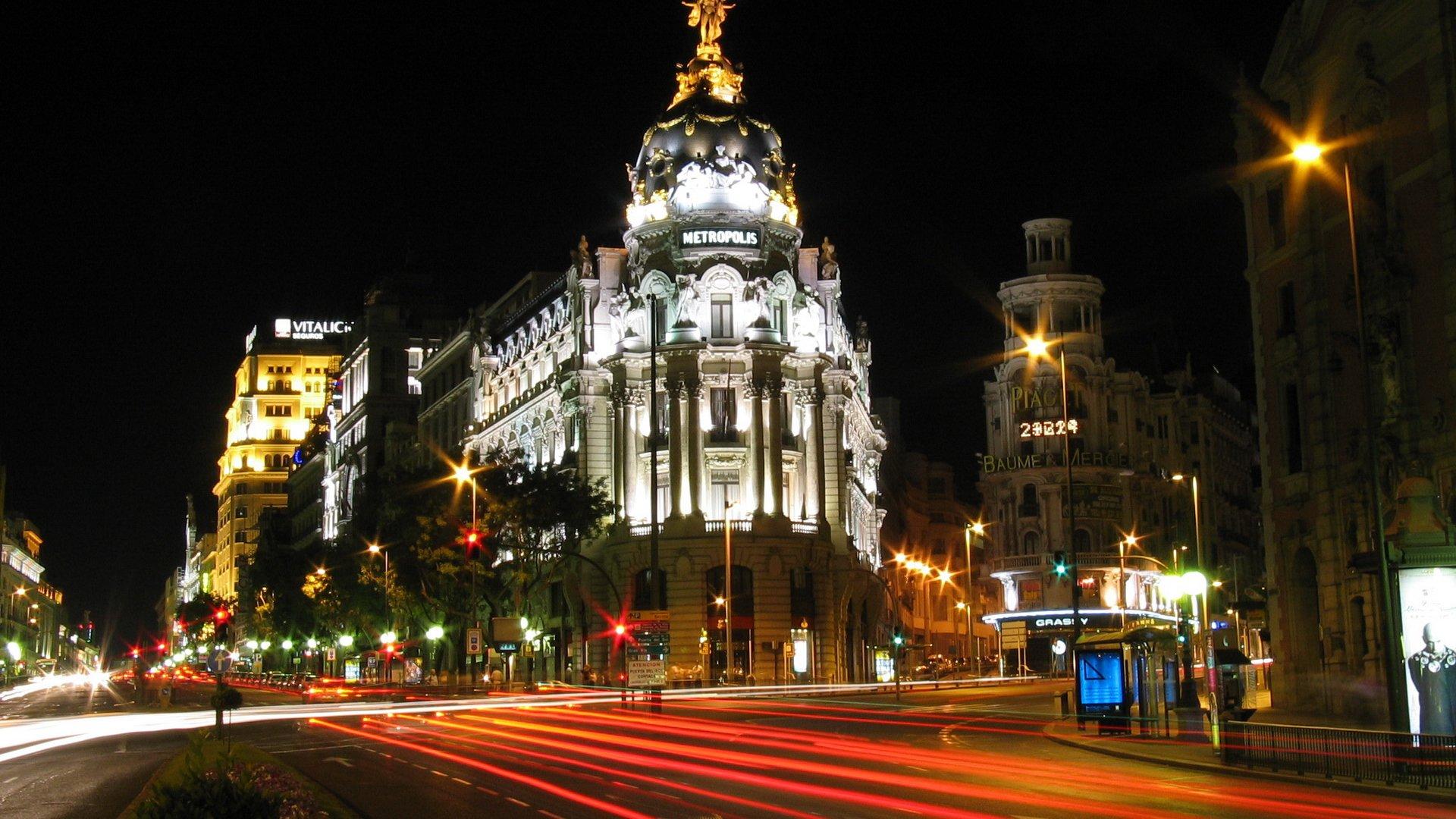 西班牙马德里风景高清建筑壁纸6
