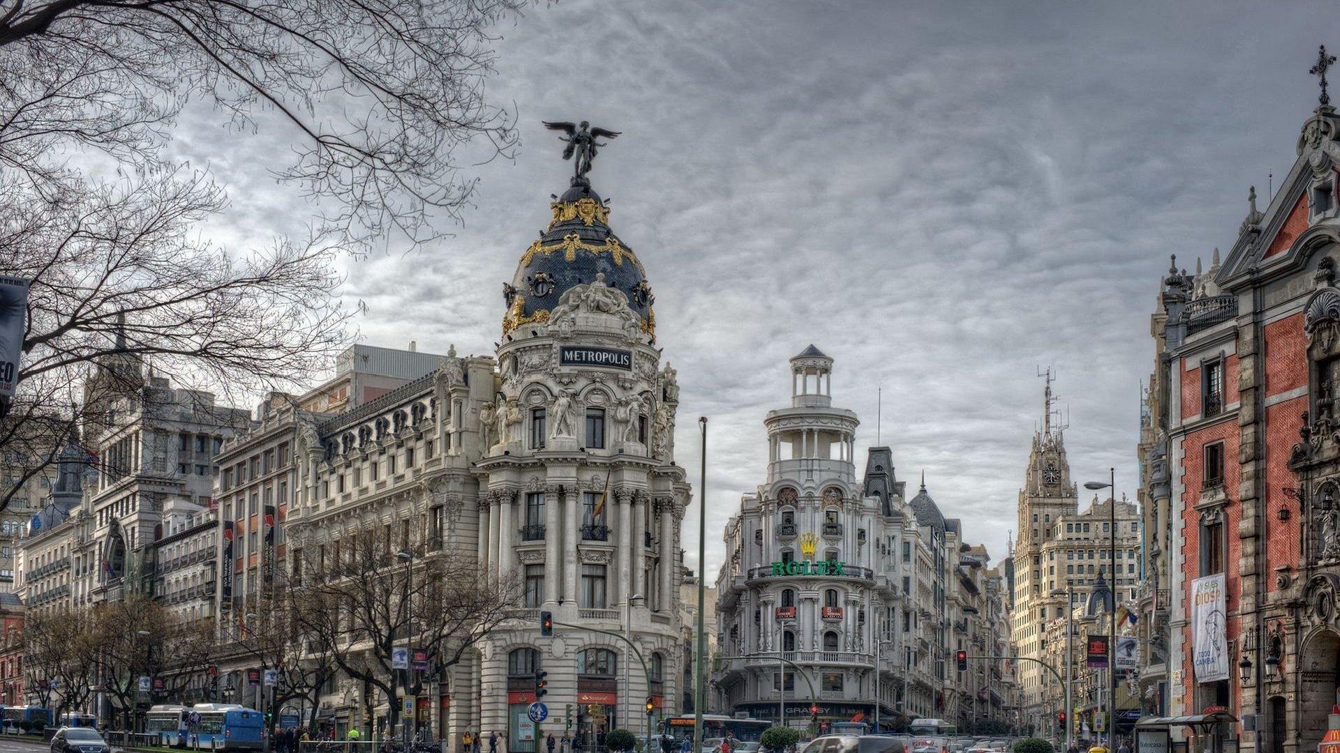 西班牙马德里风景高清建筑壁纸2