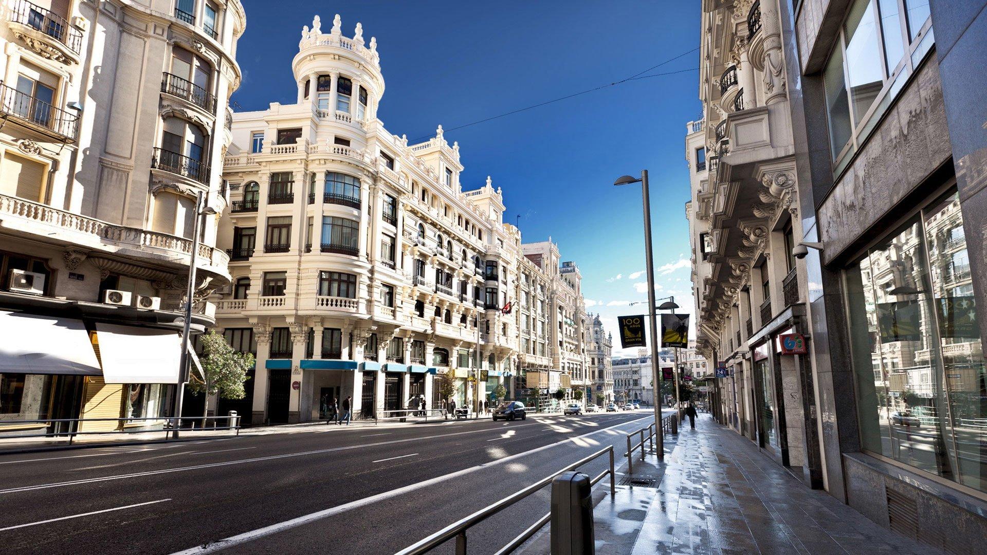 西班牙马德里风景高清建筑壁纸7