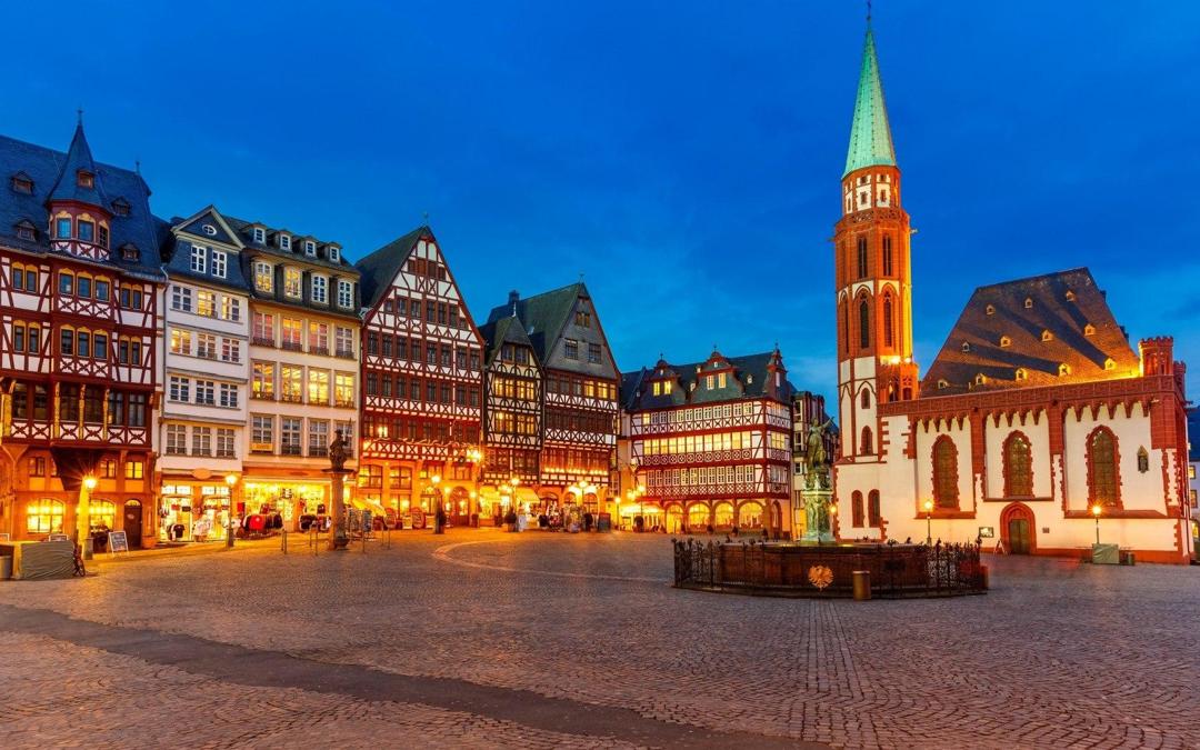 美丽的德国小镇风情高清风景壁纸